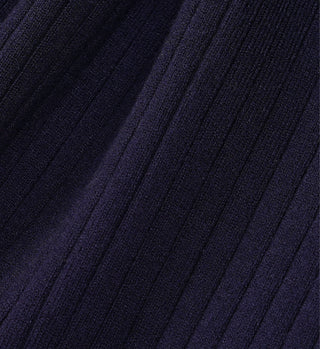 SRHWC Ribbed Trousers - Navy