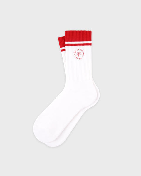 SRHWC Socks - White/Ruby