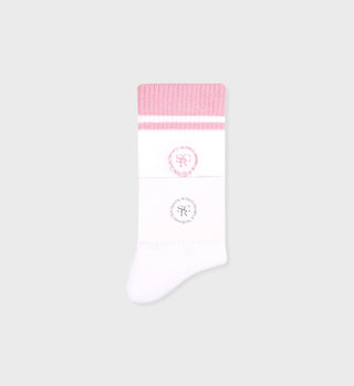 SRHWC Socks - White/Ballet