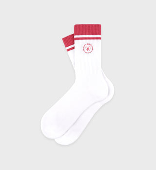 SRHWC Socks - White/Desert rose