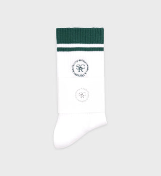 SRHWC Socks - White/Forest