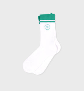 Chaussettes SRHWC - Blanc/Vert Printemps