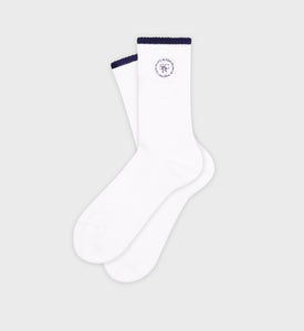 SRHWC Socks - White/Navy
