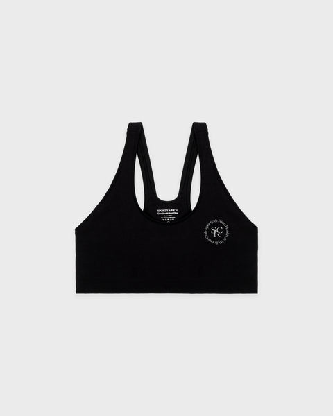 SRHWC Sports Bra - Black/White