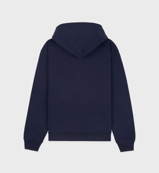 SRHWC Zipped Hoodie - Navy/White