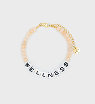 Wellness Pearl/Bead Bracelet - Pink
