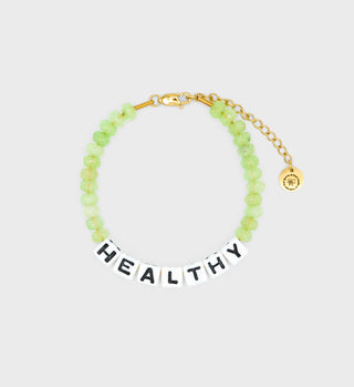 Healthy Pearl/Bead Bracelet - Green