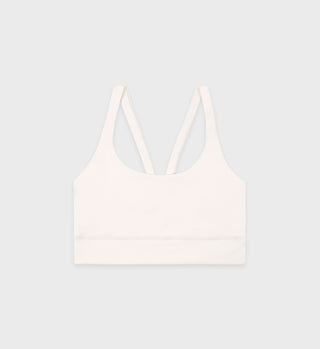 SR Runner Active Bra - Cream/Spring Green