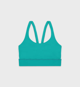 Brassière Active SR Runner - Vert Printemps/Blanc