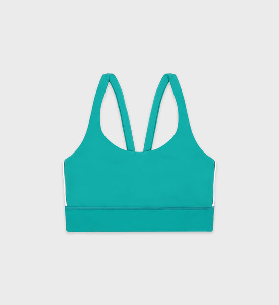 SR Runner Active Bra - Spring Green/White