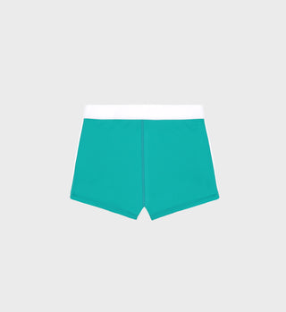 SR Runner Active Short - Spring Green/White