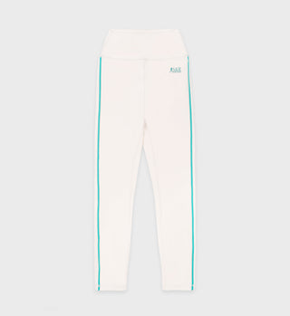 SR Runner Legging - Cream/Spring Green