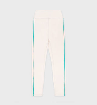 SR Runner Legging - Cream/Spring Green