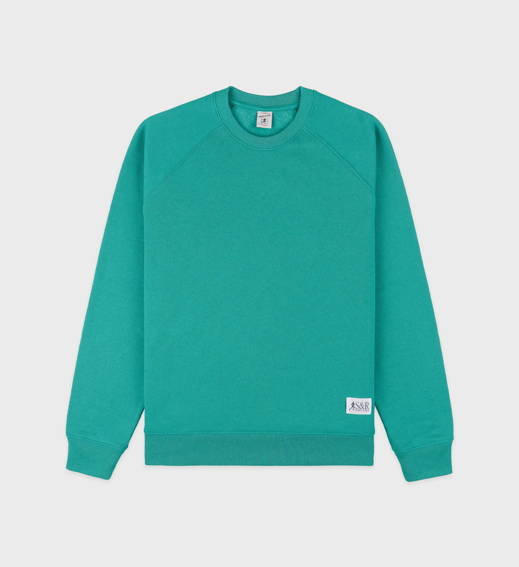 SR Runner Soft Crewneck - Spring Green/Navy – Sporty & Rich