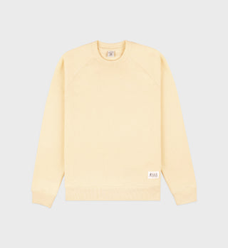 SR Runner Soft Crewneck - Almond/Navy