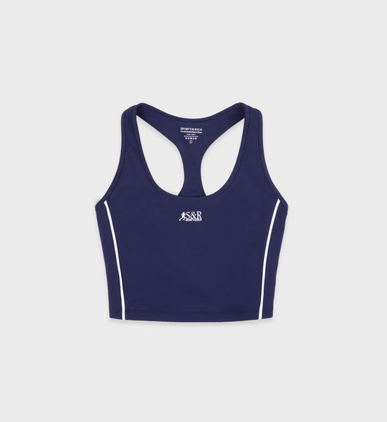 SR Runner Sports Tank - Navy/White