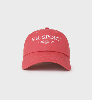 SR Sport Hat - Desert Rose/White