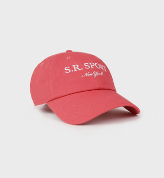 SR Sport Hat - Desert Rose/White