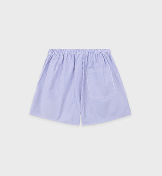 Short boxer mini S.R. Sport - Rayé Bleu