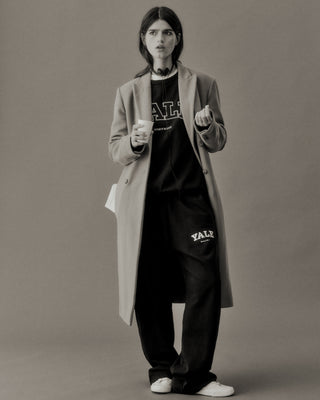 Yale Ivy Crewneck - Navy/White