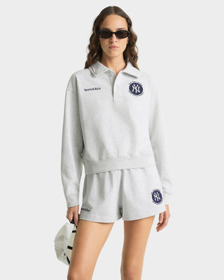 Major League Disco Short - Heather Gray/Navy