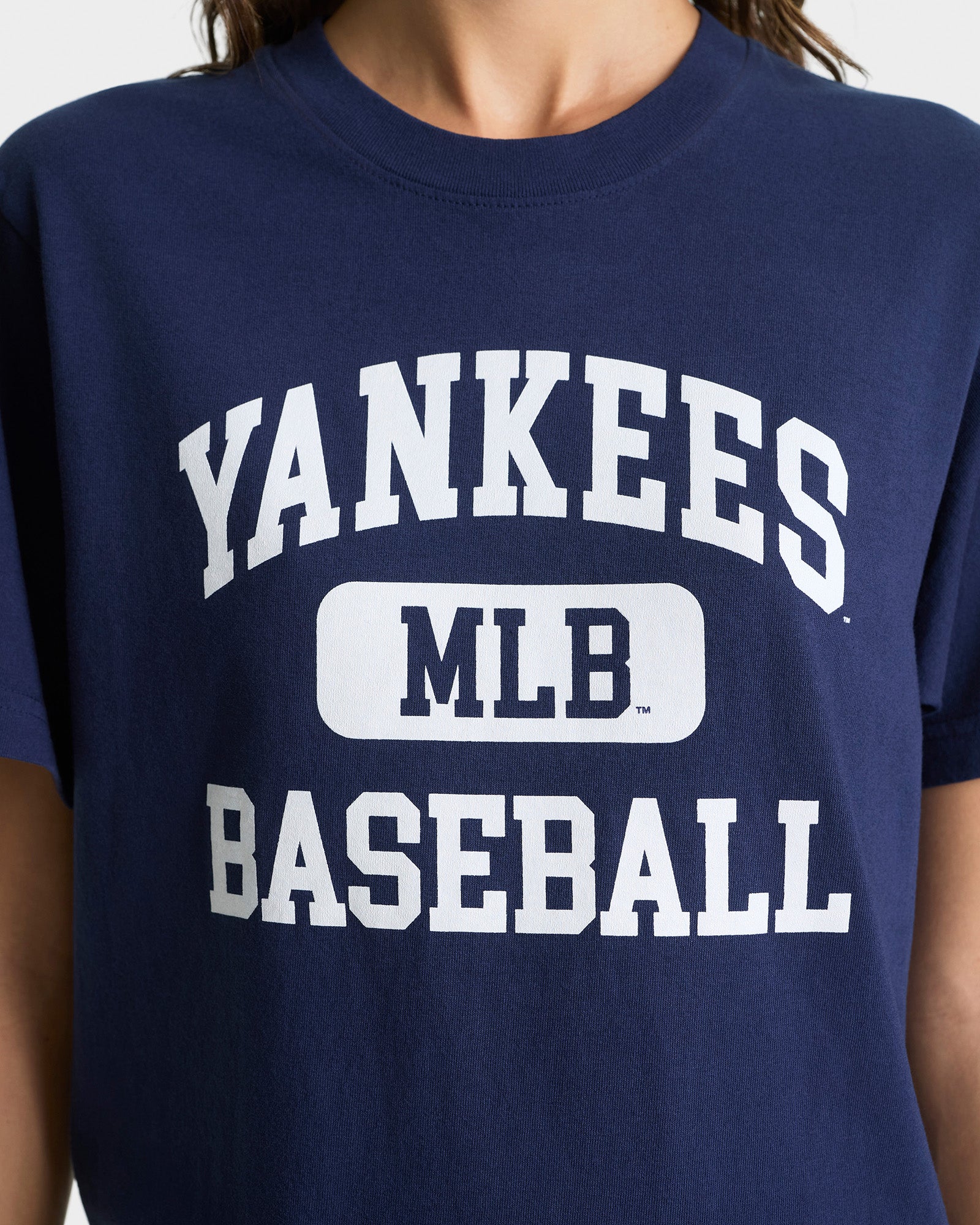 Yankees Ivy T-Shirt Navy/White – Sporty Rich - Main Image