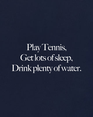 Play Tennis Kids Crewneck - Dark Navy