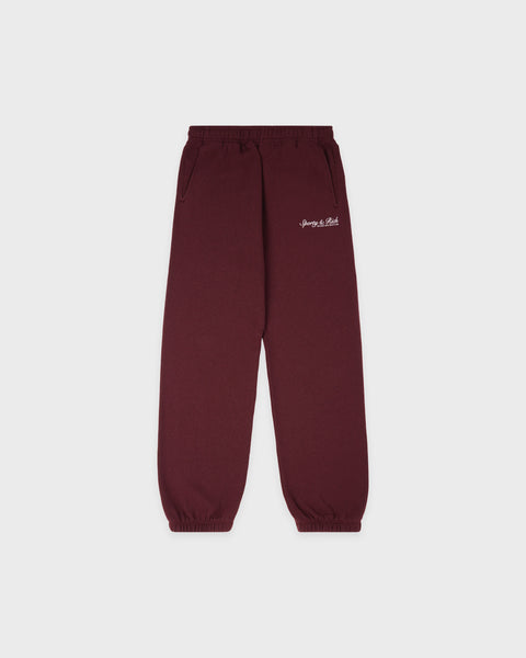 Syracuse Kids Sweatpant - Bordeaux