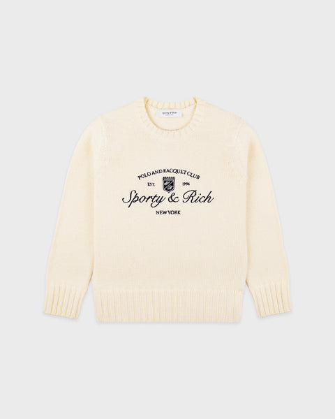 Syracuse Kids Knitted Sweater - Ecru