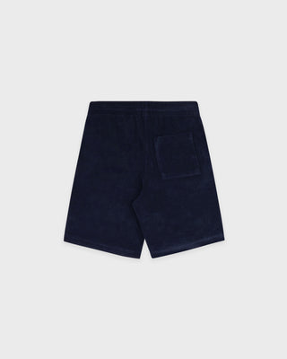 Signature Logo Kids Terry Short - Dark Navy