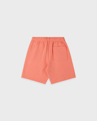 Classic Logo Kids Gym Short - Flamingo/White