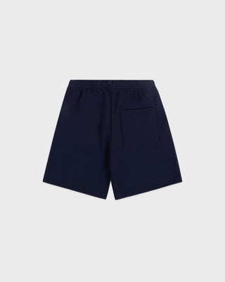 Serif Logo Kids Gym Short - Dark Navy