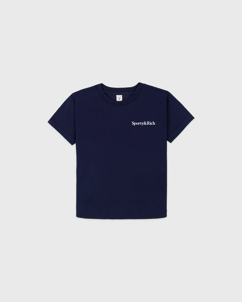 Play Tennis Kids T-Shirt - Dark Navy