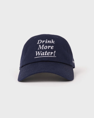 Drink More Water Kids Hat - Light Navy/White