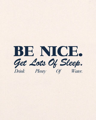 Be Nice Kids T-Shirt - Ecru