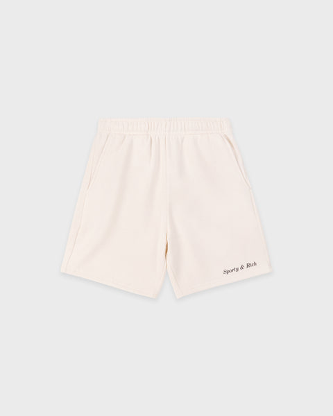Classic Logo Kids Gym Short - Ecru
