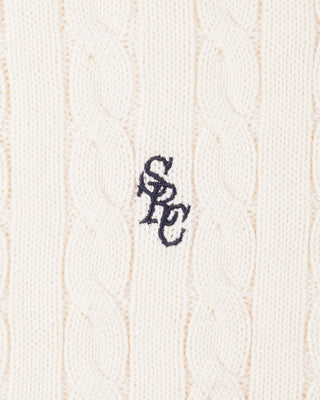 SRC Kids Cableknit Sweater - Ecru