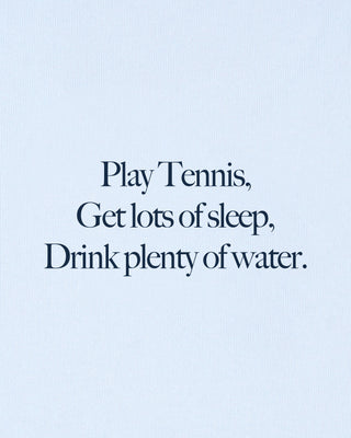 Play Tennis Kids T - Shirt - Ciel