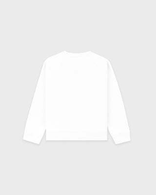Syracuse Kids Crewneck - White