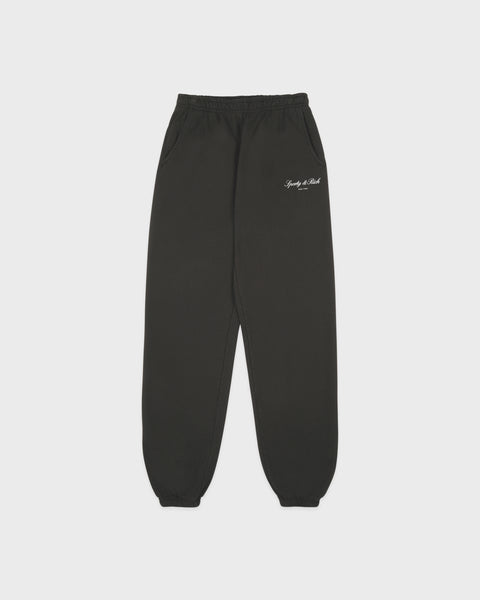 Signature NY Sweatpant - Faded Black/White