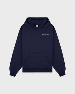 Syracuse Embroidered Hoodie - Heather Gray/Navy – Sporty & Rich