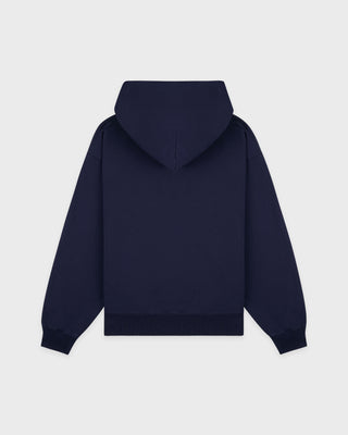Syracuse Embroidered Hoodie - Navy/White