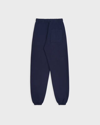 Syracuse Embroidered Sweatpant - Navy/White