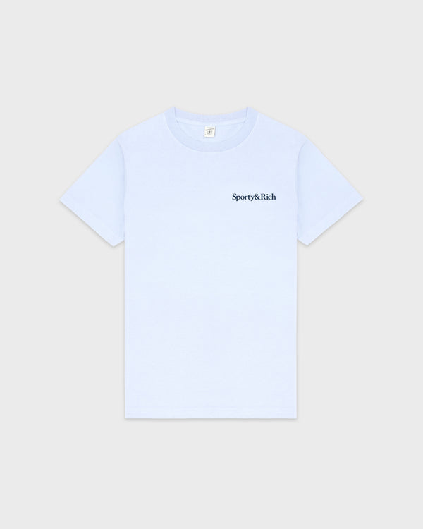 Play Tennis T-Shirt - Ciel/Navy