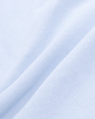 Serif Logo Embroidered Polo - Ciel