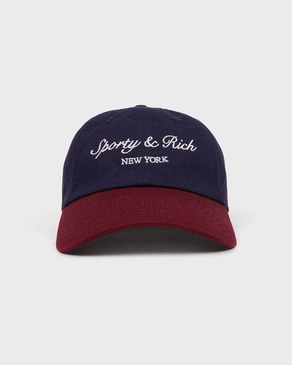 Syracuse NY Hat - Navy/Bordeaux
