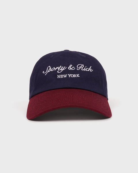 Syracuse NY Hat - Navy/Bordeaux
