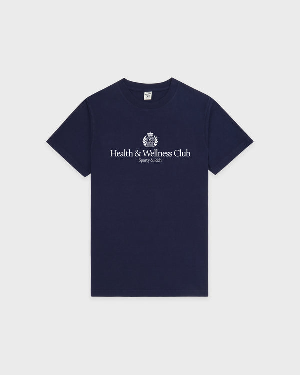 H&W Crest T-Shirt - Dark Navy