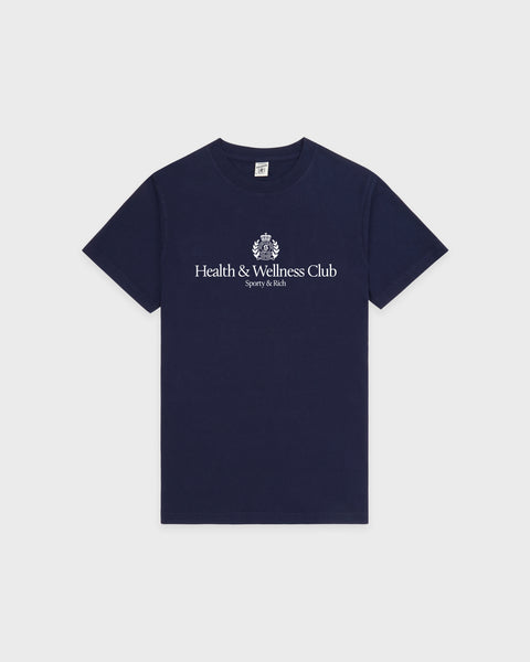 H&W Crest Tshirt - Dark Navy