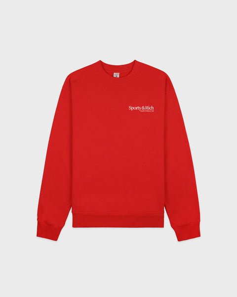 Modern Crewneck - Ruby